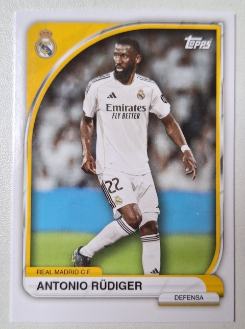 5 Antonio Rüdiger Real Madryt CF Base card Collector Tin