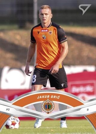 159 Jakub Grič Chrobry Głogów Base card SportZoo Betclic 1 Liga 2025/26