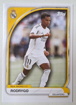 19 Rodrygo Real Madryt CF Base card Collector Tin