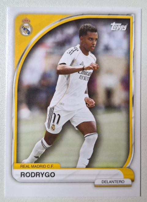 19 Rodrygo Real Madryt CF Base card Collector Tin