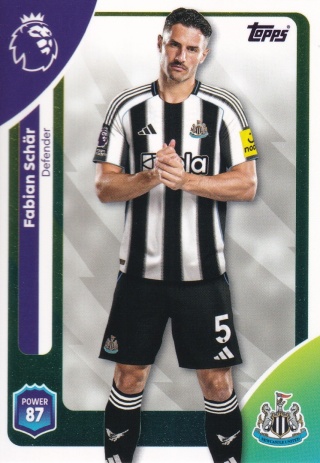221 Fabian Schär Newcastle United Base Premier League 2026