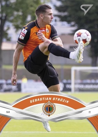 168 Sebastian Strózik Chrobry Głogów Base card SportZoo Betclic 1 Liga 2025/26
