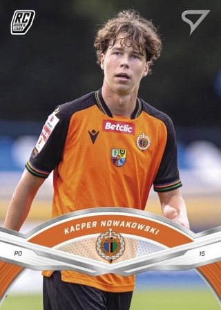 165 Kacper Nowakowski Chrobry Głogów Base card SportZoo Betclic 1 Liga 2025/26