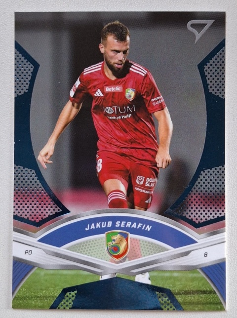 034 Jakub Serafin Miedź Legnica Berry Blue SportZoo Betclic 1 Liga 2025/26