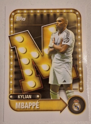 26 Kylian Mbappé Real Madrid CF Name in Lights Collector Tin