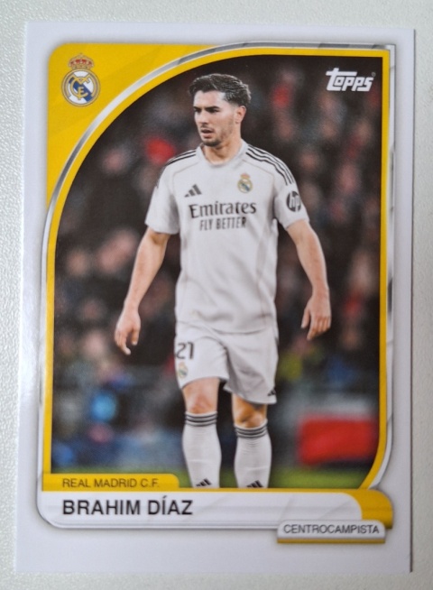 14 Brahim Díaz Real Madryt CF Base card Collector Tin