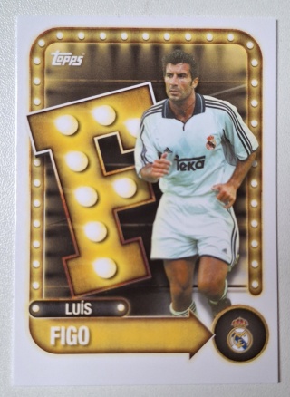 24 Luís Figo Real Madryt CF Name in Lights Collector Tin