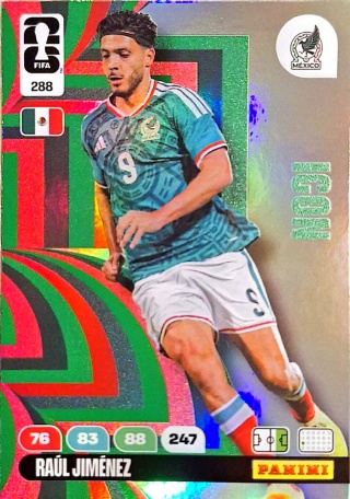 288 Raul Jimenez Mexico Icon Panini FIFA World Cup 2026
