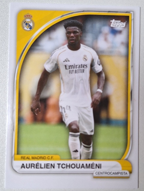 10 Aurélien Tchouaméni Real Madryt CF Base card Collector Tin