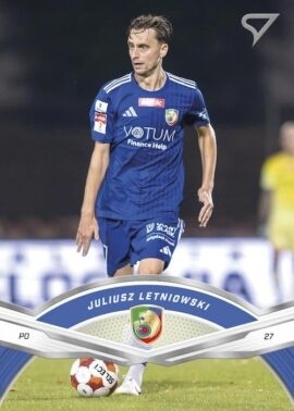 31Juliusz Letniowski Miedź Legnica Base card SportZoo Betclic 1 Liga 2025/26