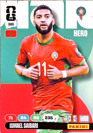 306 Ismael Saibari Morocco Hero Panini FIFA World Cup 2026
