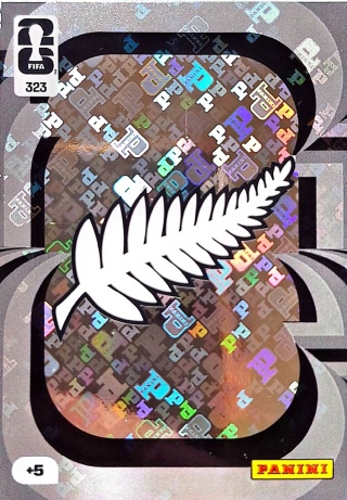 323 Team Crest New Zealand Panini FIFA World Cup 2026