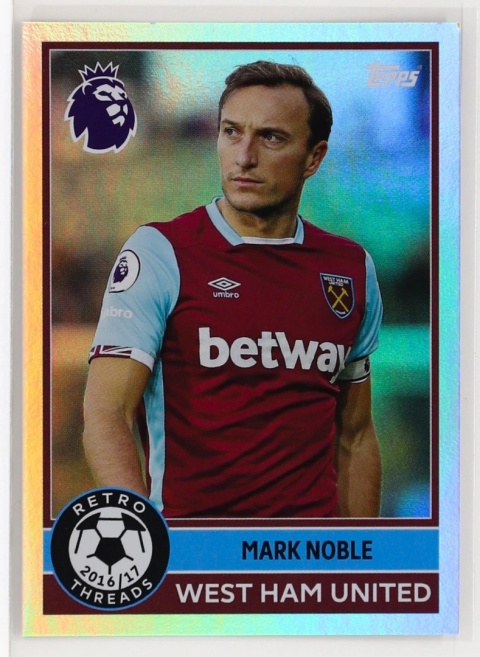 397 Mark Noble West Ham Retro Threads Premier League 2026