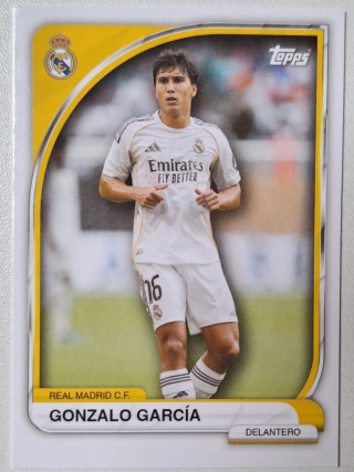 16 Gonzalo García Real Madryt CF Base card Collector Tin