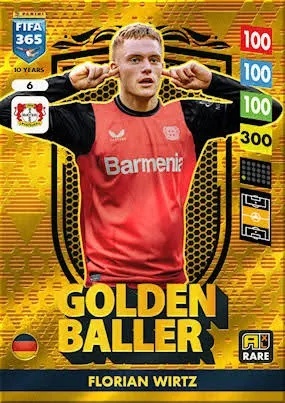 6 Florian Wirtz Bayer Leverkusen Golden Ballers FIFA 365 2025
