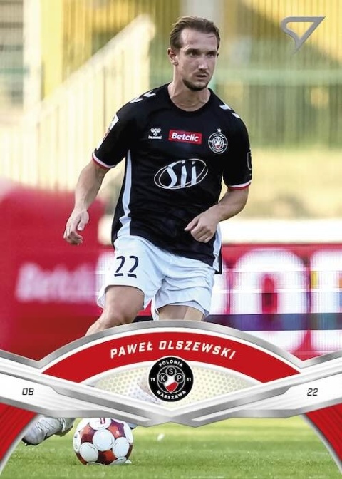 42 Paweł Olszewski Polonia Warszawa Base card SportZoo Betclic 1 Liga 2025/26