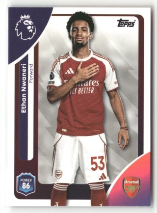 11 Ethan Nwaneri Arsenal Base Premier League 2026