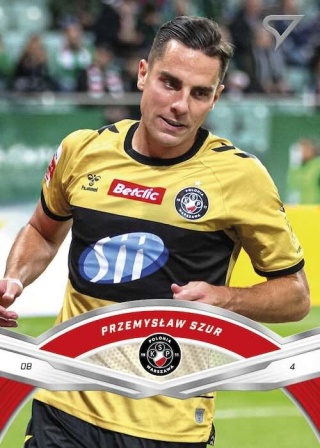 44 Przemysław Szur Polonia Warszawa Base card SportZoo Betclic 1 Liga 2025/26