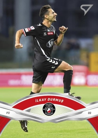 46 İlkay Durmuş Polonia Warszawa Base card SportZoo Betclic 1 Liga 2025/26