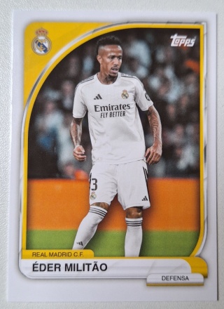4 Éder Militão Real Madryt CF Base card Collector Tin