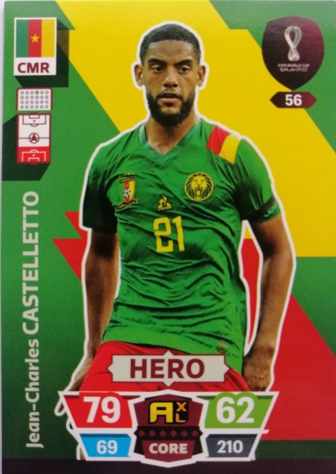 56 Jean-Charles Castelletto Kamerun CORE / Hero World Cup Qatar 2022