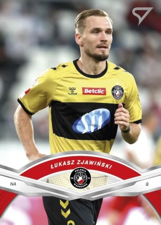 54 Łukasz Zjawiński Polonia Warszawa Base card SportZoo Betclic 1 Liga 2025/26