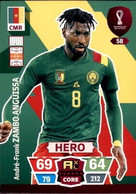 58 André-Frank Zambo Anguissa Kamerun CORE / Hero World Cup Qatar 2022