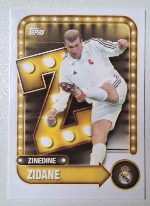 23 Zinedine Zidane Real Madryt CF Name in Lights Collector Tin