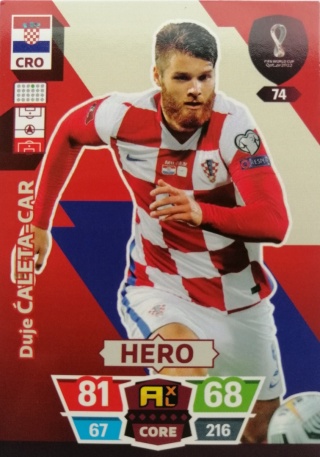 74 Duje Ćaleta-Car Chorwacja CORE / Hero World Cup Qatar 2022