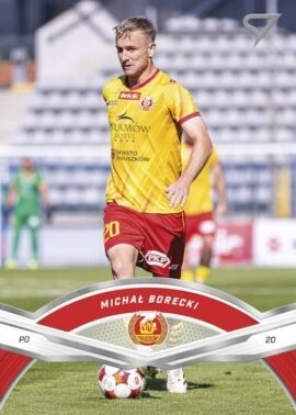 76 Michał Borecki Znicz Pruszków Base card SportZoo Betclic 1 Liga 2025/26