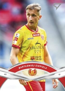 77 Bartłomiej Ciepiela Znicz Pruszków Base card SportZoo Betclic 1 Liga 2025/26