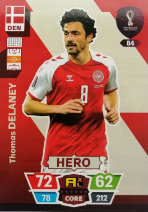 84 Thomas Delaney Dania CORE / Hero World Cup Qatar 2022
