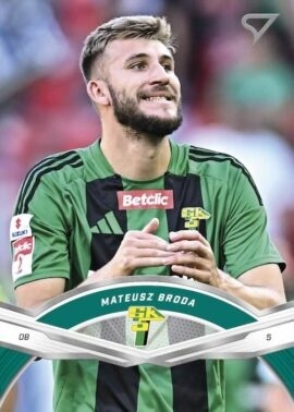 88 Mateusz Broda Górnik Łęczna Base card SportZoo Betclic 1 Liga 2025/26