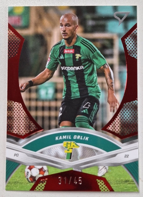 95 Kamil Orlik 31/45 Górnik Łęczna Crimson Red SportZoo Betclic 1 Liga 2025/26