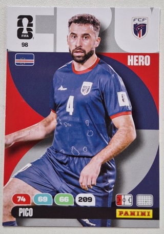 98 Pico Cape Verde Hero Panini FIFA World Cup 2026