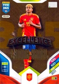 EXC-49 Excellence Lamine Yamal Panini FIFA 365 2026
