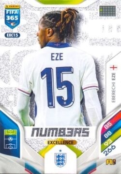 EXC15 Numbers Eberechi Eze Panini FIFA 365 2026
