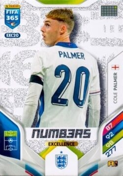 EXC20 Numbers Cole Palmer Panini FIFA 365 2026