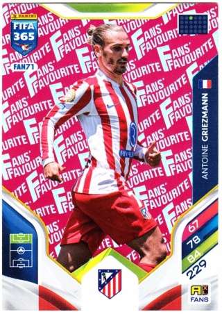 FAN71r Griezmann Atletico Madryt Fans Favourite Red FIFA 365 2026
