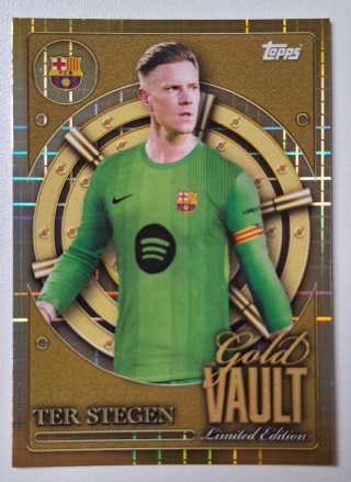 GV-1 ter Stegen FC Barcelona Gold Vault Limited Edition