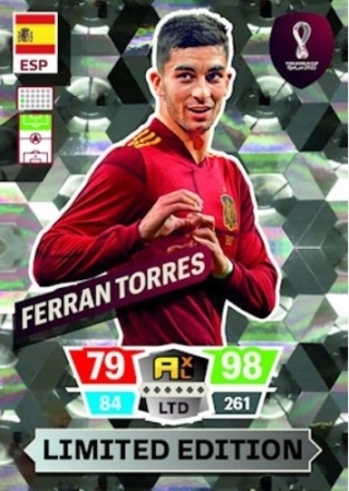 LE-FT Ferran Torres Hiszpania Limited Edition World Cup Qatar 2022