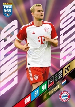 LE-MDL	Matthijs de Ligt FC Bayern München	Limited Edition FIFA 365 2024