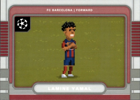 8B-17 Lamine Yamal - 8bit Shots - TOPPS UCC 2025/26