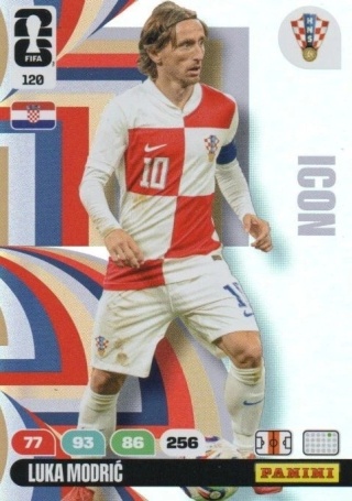 120 Luka Modric Croatia Icon Panini FIFA World Cup 2026