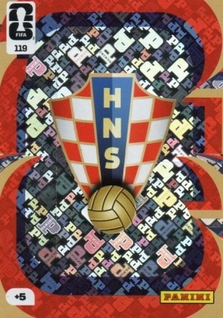 119 Team Crest Croatia Panini FIFA World Cup 2026