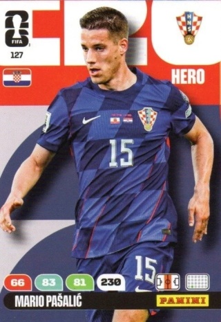 127 Mario Pasalic Croatia Hero Panini FIFA World Cup 2026