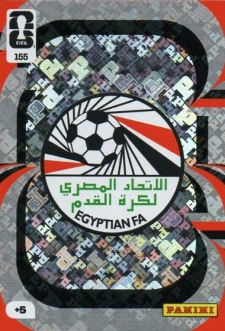 155 Team Crest Egypt Panini FIFA World Cup 2026