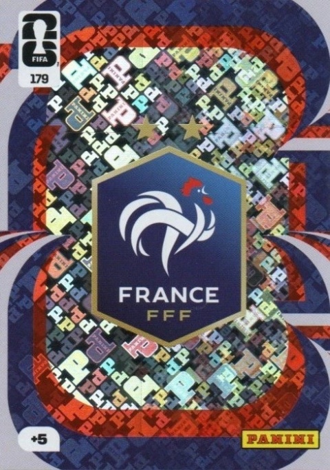 179 Team Crest France Panini FIFA World Cup 2026