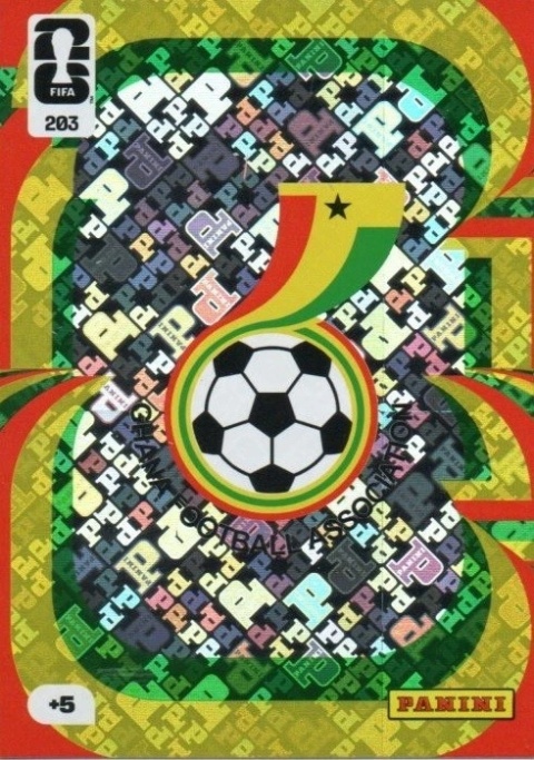 203 Team Crest Ghana Panini FIFA World Cup 2026