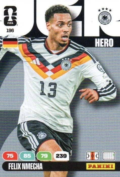 196 Felix Nmecha Germany Hero Panini FIFA World Cup 2026